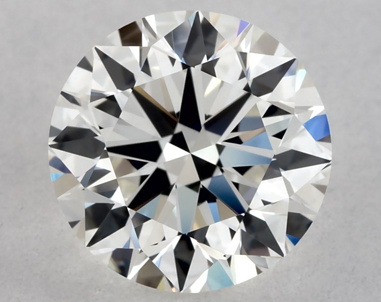 1.26 Carat Round Diamond, i-Color, vvs2 Clarity