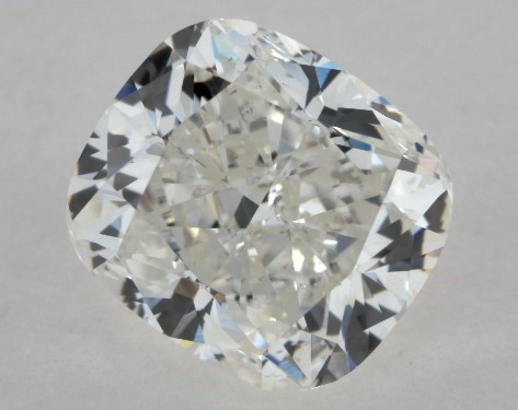 This 1.19 carat cushion diamond H color SI1 clarity has Ideal proportions and a diamond grading report from IGI