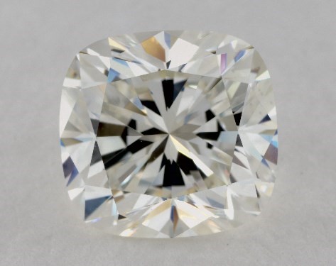 This 3.02 carat cushion diamond K color VS1 clarity has Ideal proportions and a diamond grading report from GIA