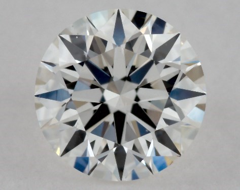 This 0.37 carat round diamond D color VS1 clarity has Excellent proportions and a diamond grading report from GIA