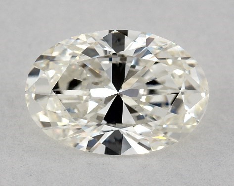 This 1.01 carat oval diamond I color VVS1 clarity has Ideal proportions and a diamond grading report from GIA