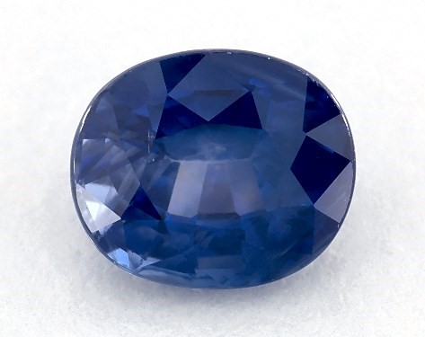 This 0.99 Cushion Blue Sapphire is sold exclusively by James Allen 