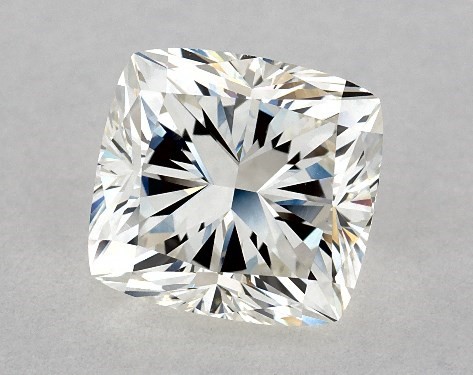 This 1.86 carat cushion diamond I color VS2 clarity has Good proportions and a diamond grading report from GIA