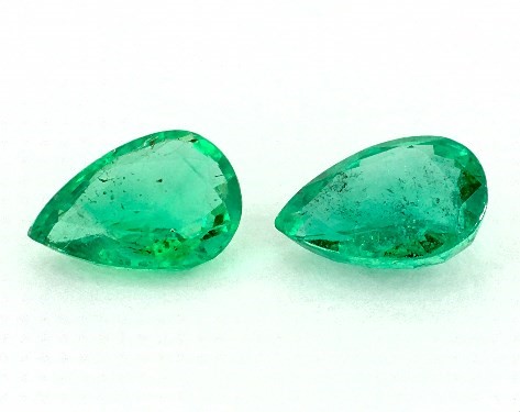  
        0.98 Total Carat 
        
        Pear 
        Green Emeralds