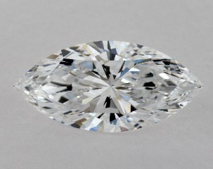 0,80 Karat D-VVS1 Diamant im Marquise-Schliff