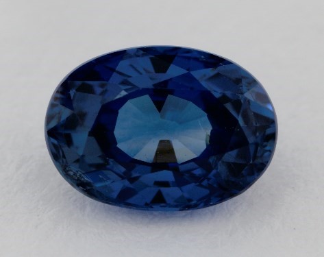 This 1.44 Oval Blue Sapphire is sold exclusively by James Allen 